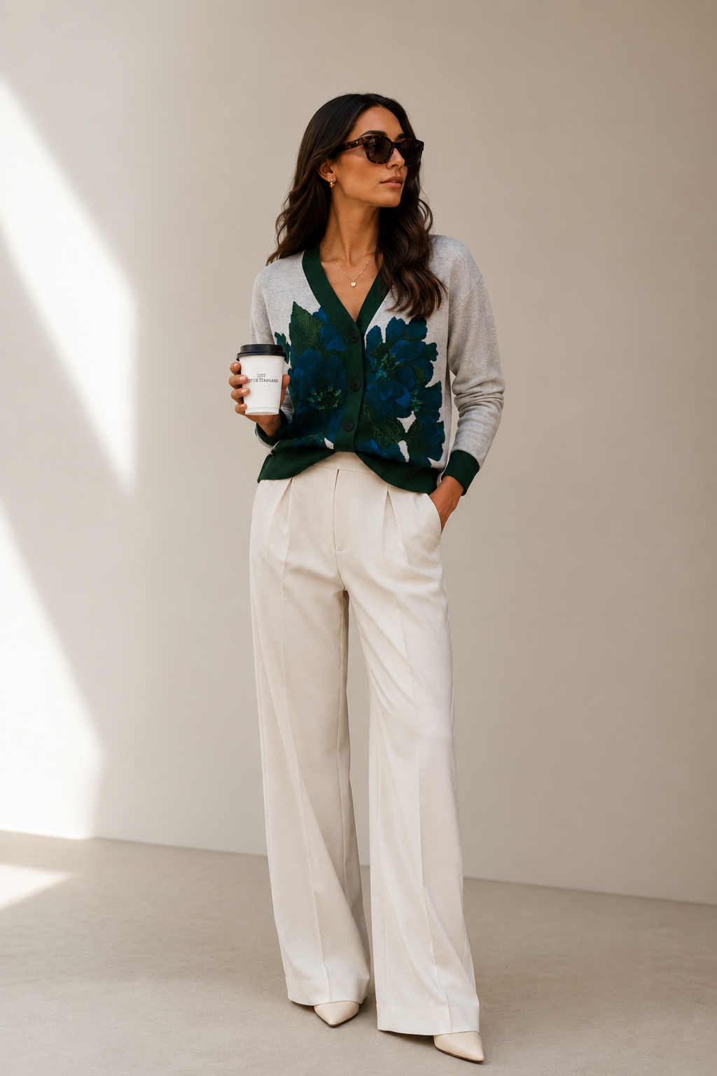 The Hydrangea Cardigan