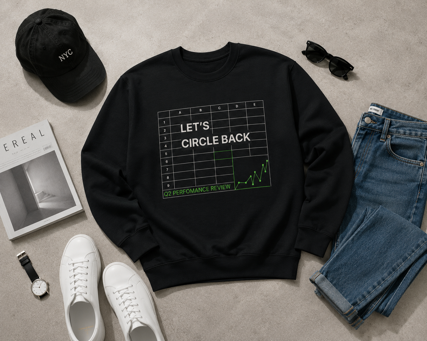 The Circle Back Crewneck