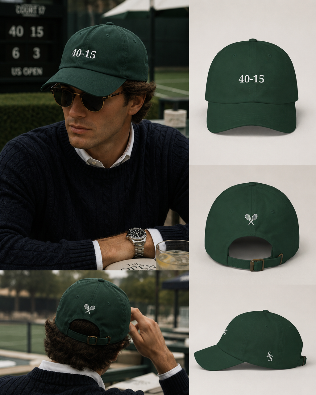 The 40-15 Dad Cap