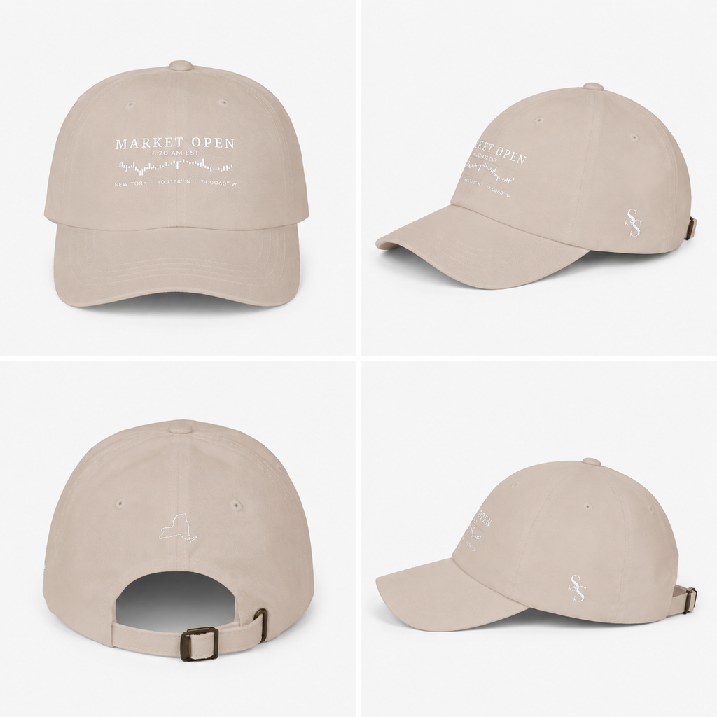 The Market Open Dad Cap