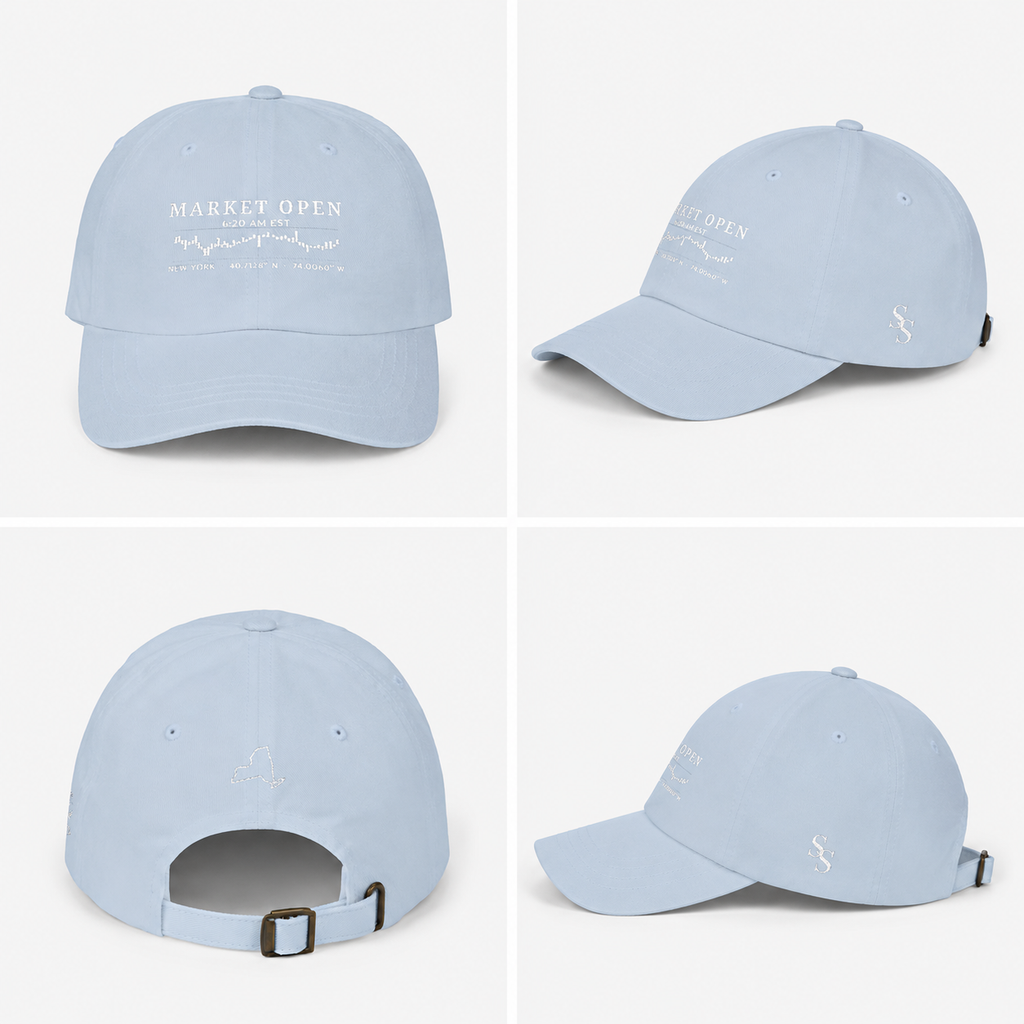 The Market Open Dad Cap