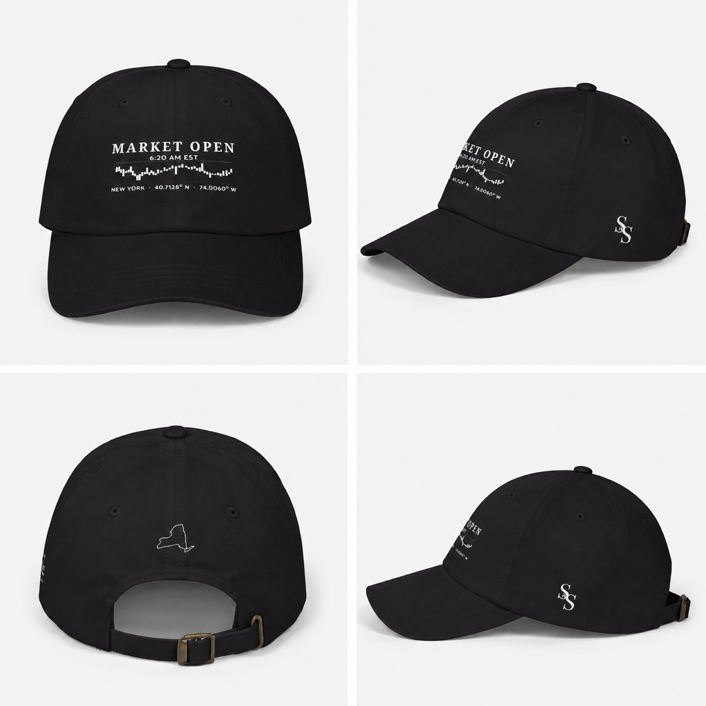 The Market Open Dad Cap