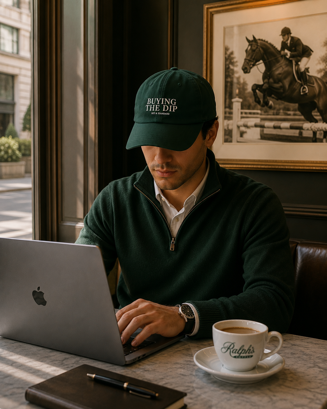 The Buying the Dip Dad Cap