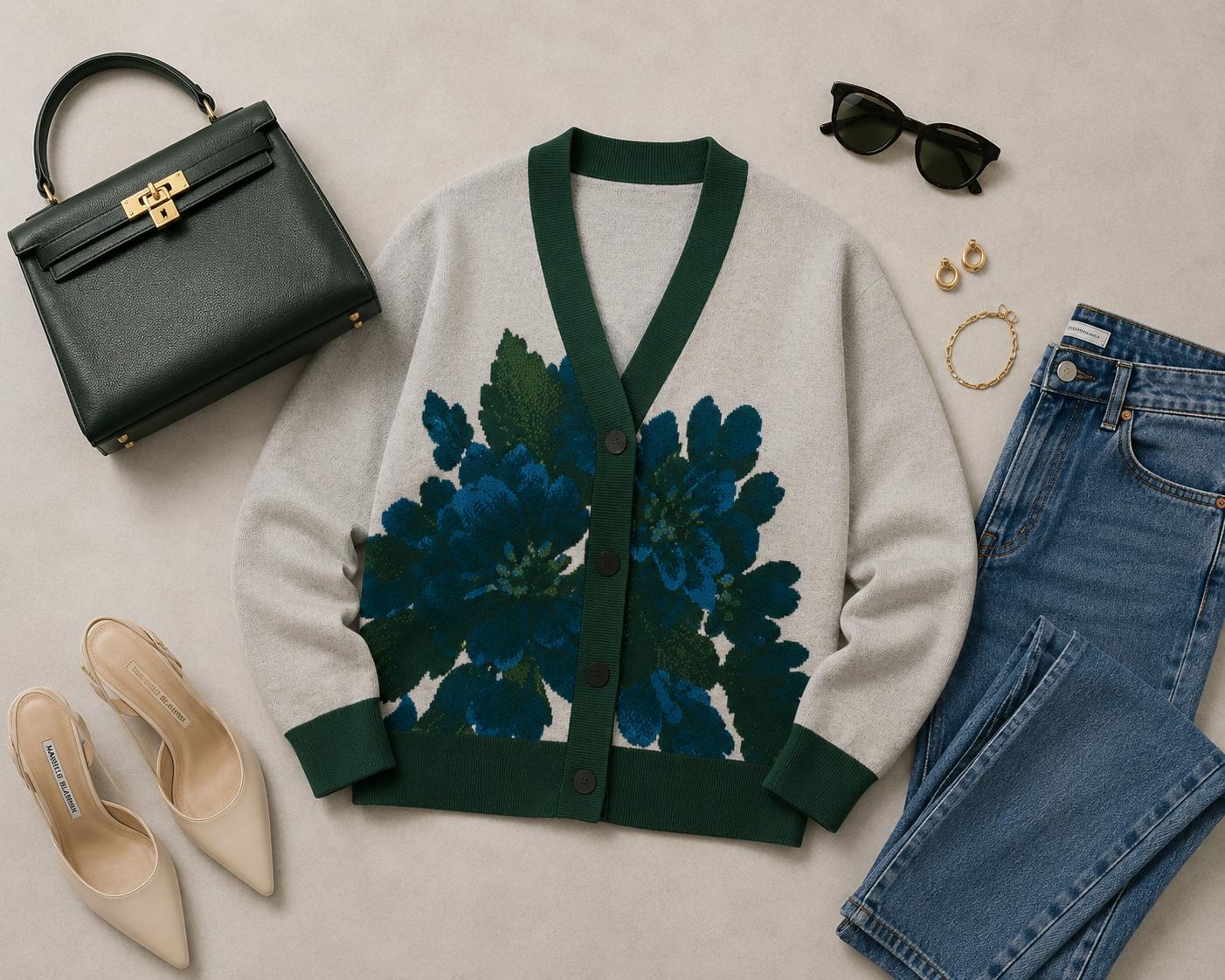The Hydrangea Cardigan