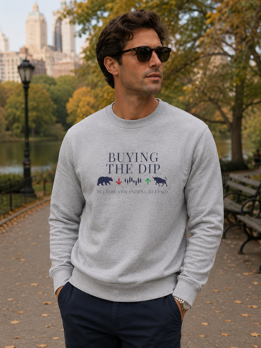 The Buy the Dip Crewneck